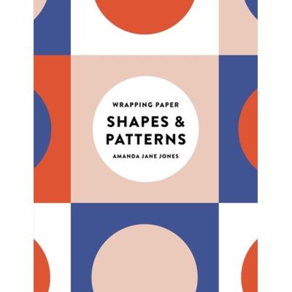 Amanda Jane Jones Wrapping Paper: Shapes and Patterns -- Amanda Jane Jones